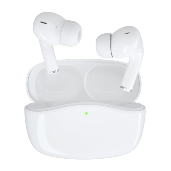 White Wireless air pro Earbuds With Charger Box - Image 2