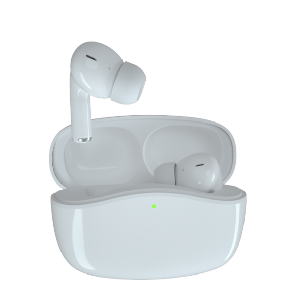 White Wireless air pro Earbuds With Charger Box